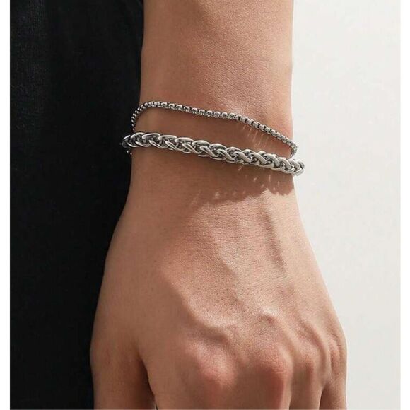 Double Chain Bracelet - Picture 4 of 5